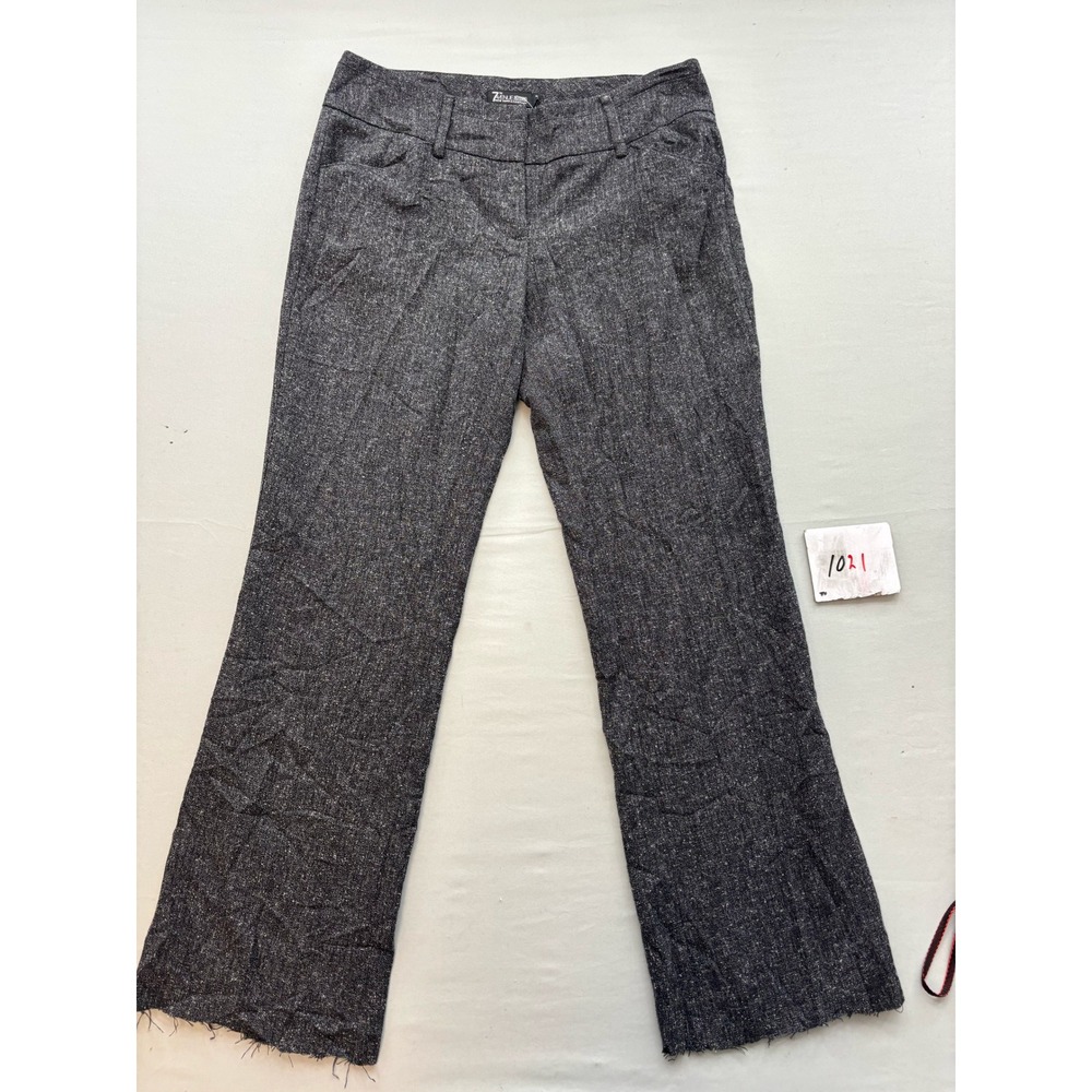7th Avenue New York & Company Gray Suiting Dress Pants 4 Average Bootcut